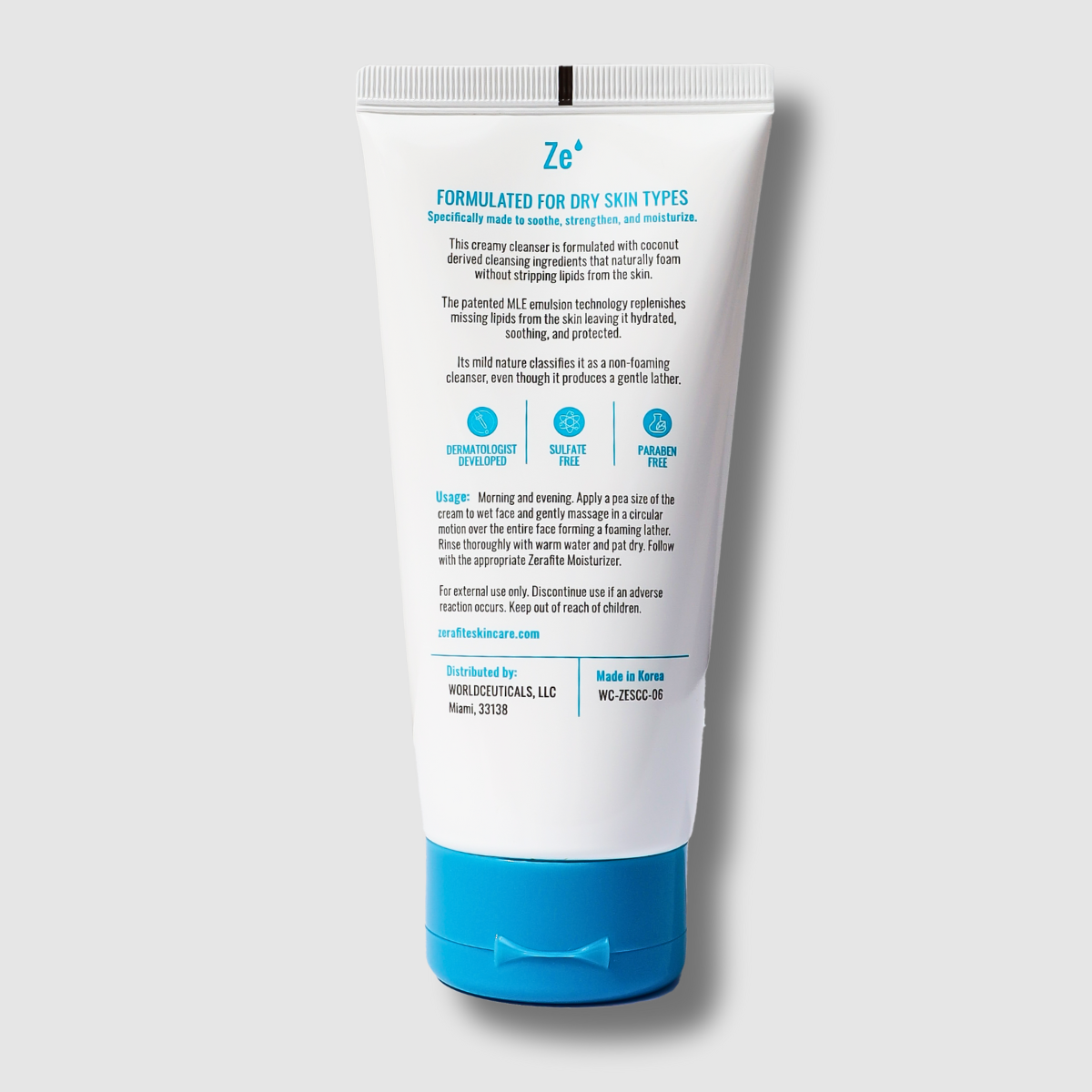 Shop Zerafite Soothing and Calming Creamy Cleanser at zerafite