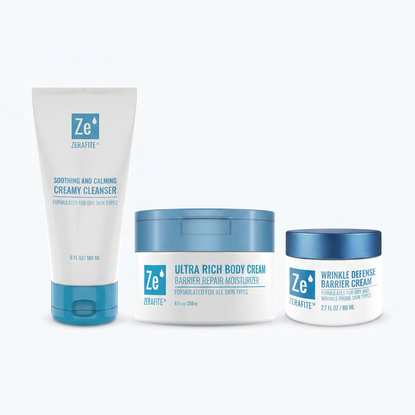 Zerafite Essentials Bundle | Dry Skin Barrier Repair Routine