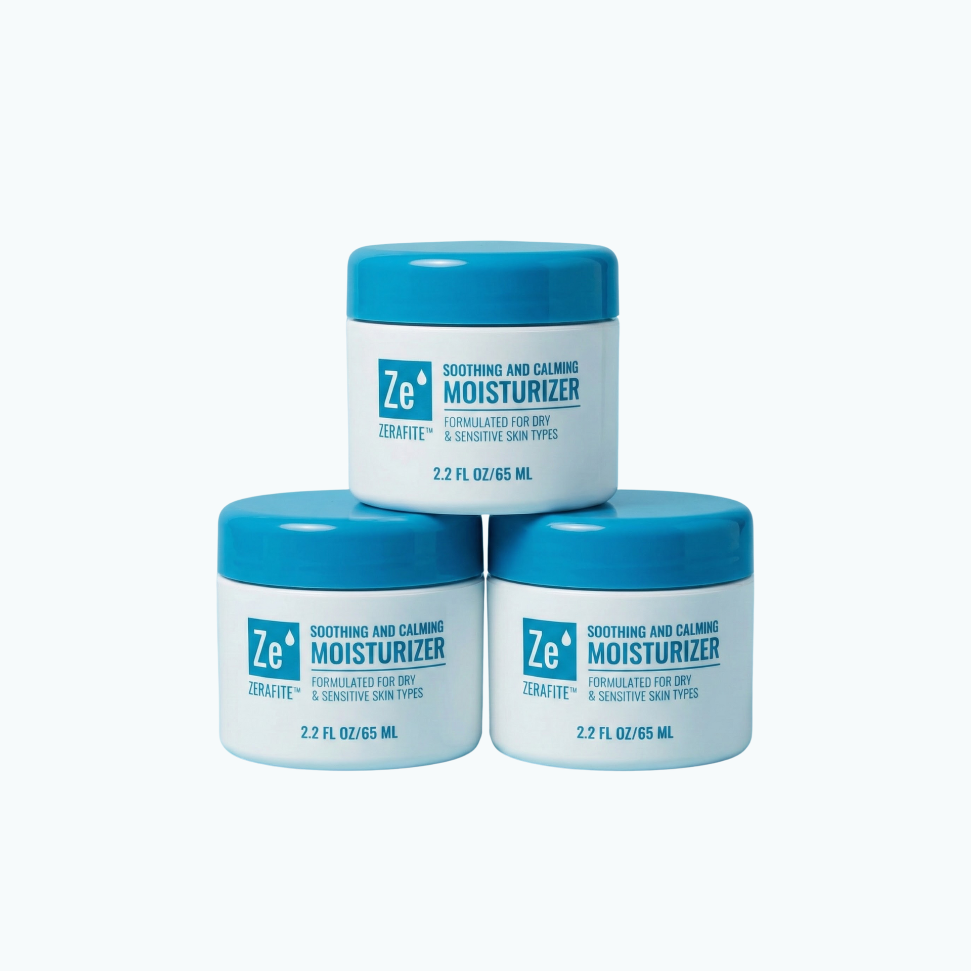 Zerafite Soothing and Calming Moisturizer 3-Pack Bundle